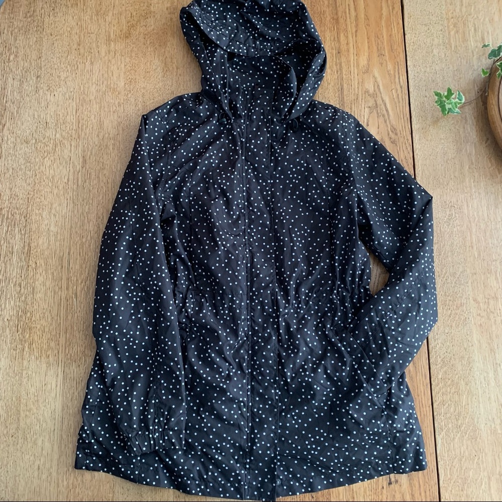 A New Day Polka Dot Rain Jacket